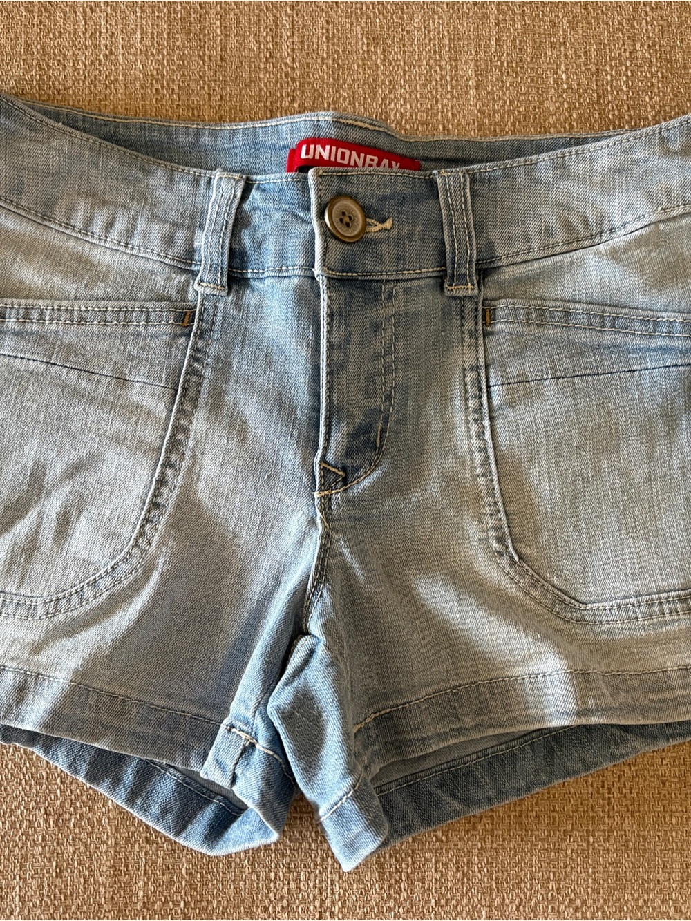 UNIONBAY Women's Light Wash Denim Shorts